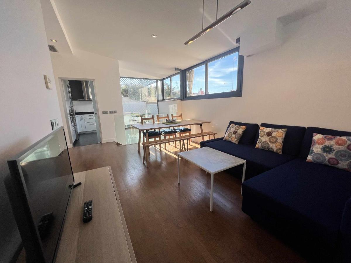 Atico San Bernardo Terraza Y Parking Incluido Appartement Sevilla Buitenkant foto