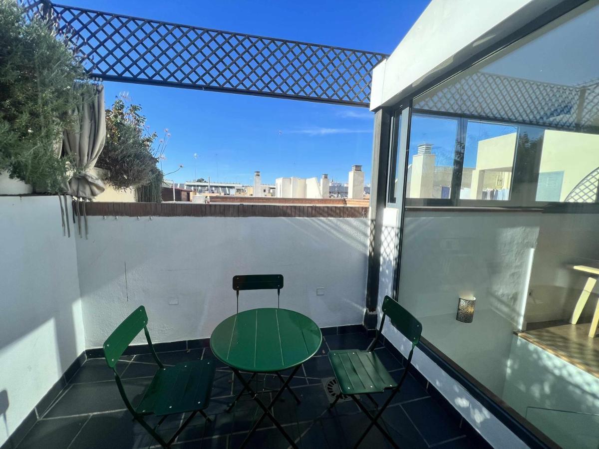Atico San Bernardo Terraza Y Parking Incluido Appartement Sevilla Buitenkant foto